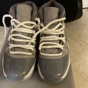 Cool grey Jordan 11s